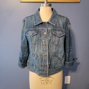 LOFT - Denim Jacket, 3/4 sleeve